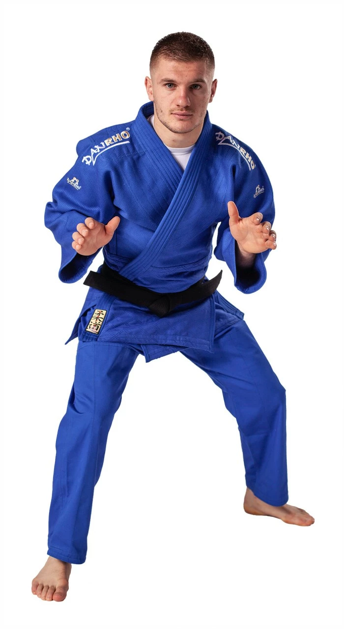 DANRHO Judo Wettkampfanzug Kano Blau - Image 2