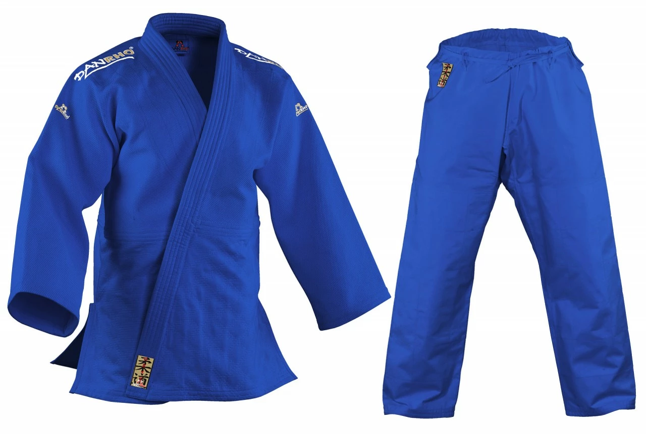 DANRHO Judo Wettkampfanzug Kano Blau - Image 3