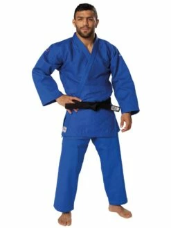 DANRHO Judogi Ultimate 750 IJF Blau