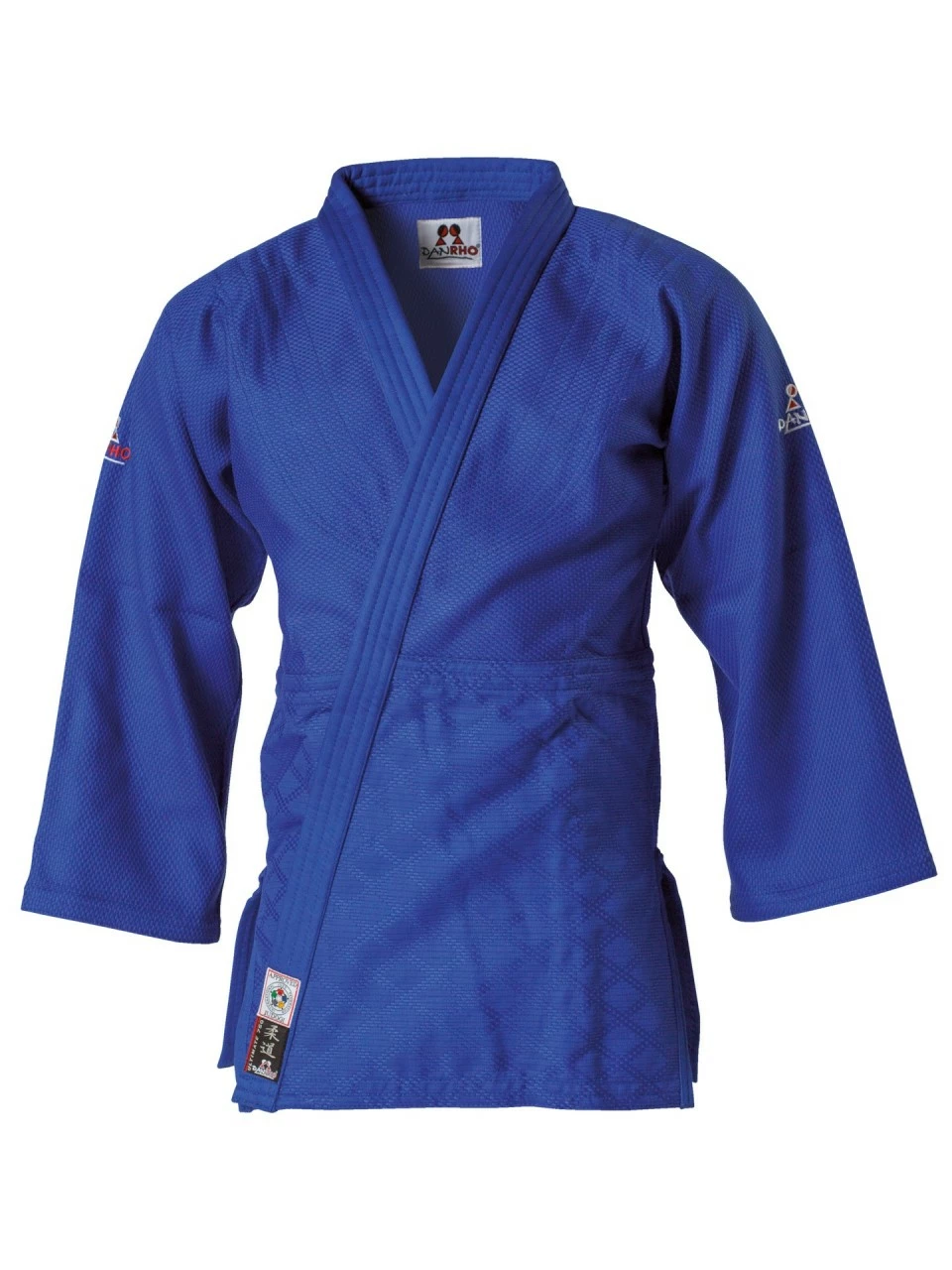 DANRHO Judogi Ultimate 750 IJF Blau – Bild 5