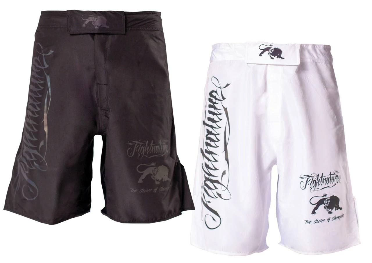 FIGHTNATURE MMA Shorts Reflektierender Druck
