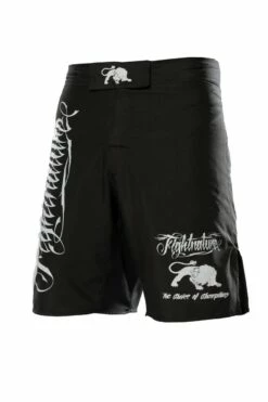 FIGHTNATURE MMA Shorts Schwarz